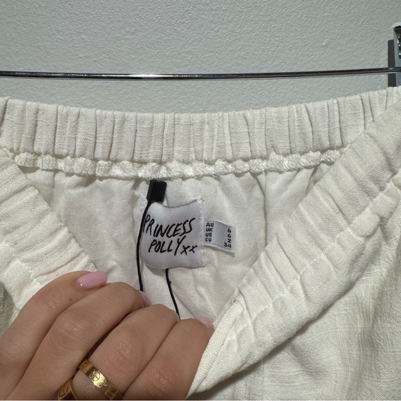 NWT | Princess Polly Evry Linen Mini Skirt - Picture 7 of 8